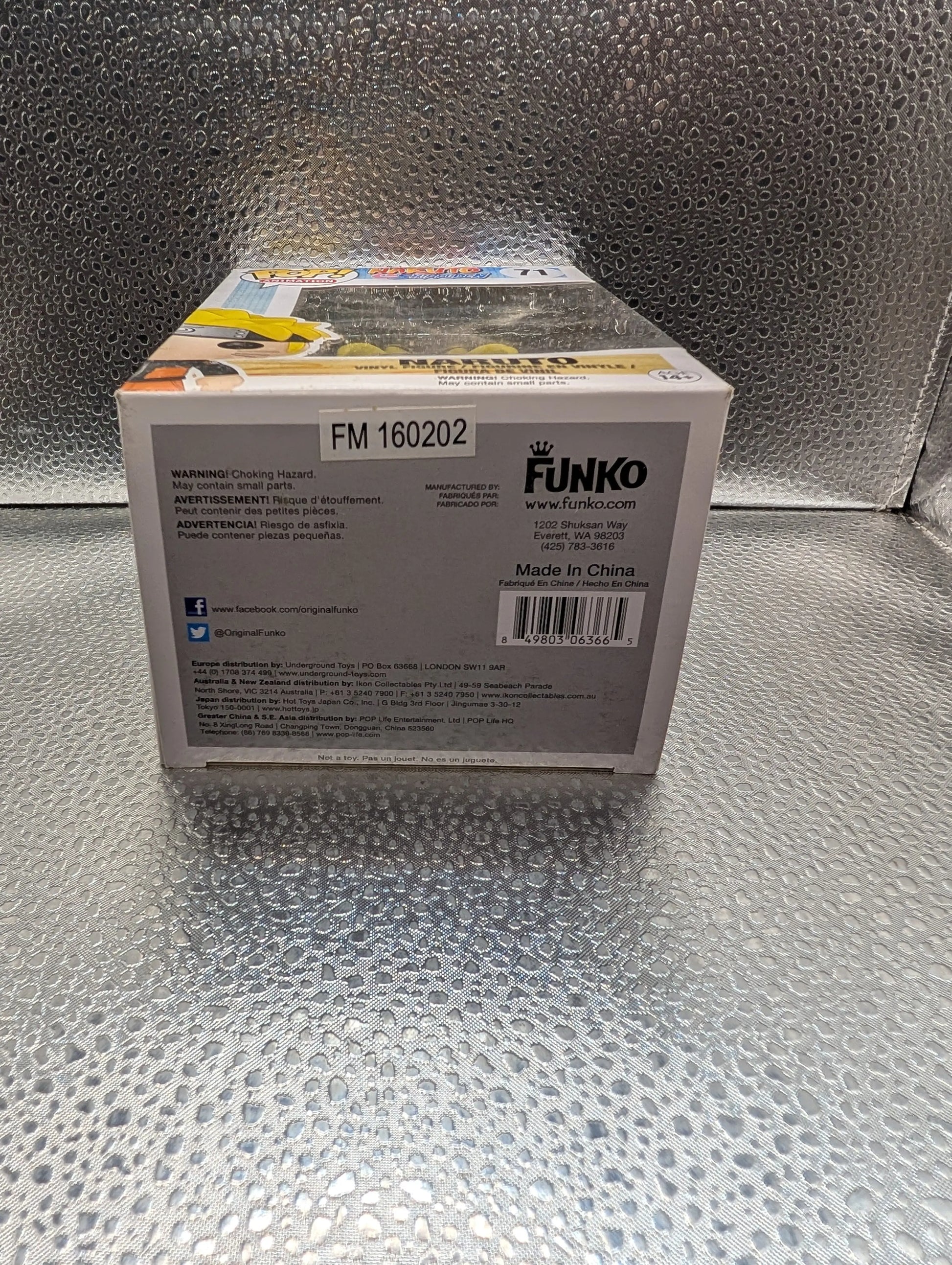 FUNKO Pop Vinyl Naruto #71 FRENLY BRICKS - Open 7 Days