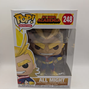 FUNKO POP ANIMATION VINYL MY HERO ACADEMIA ALL MIGHT #248 FRENLY BRICKS - Open 7 Days