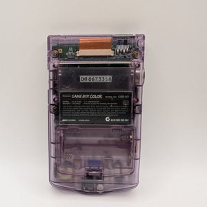 GBC Atomic Purple Nintendo Game Boy Color TURNS ON but not working screen