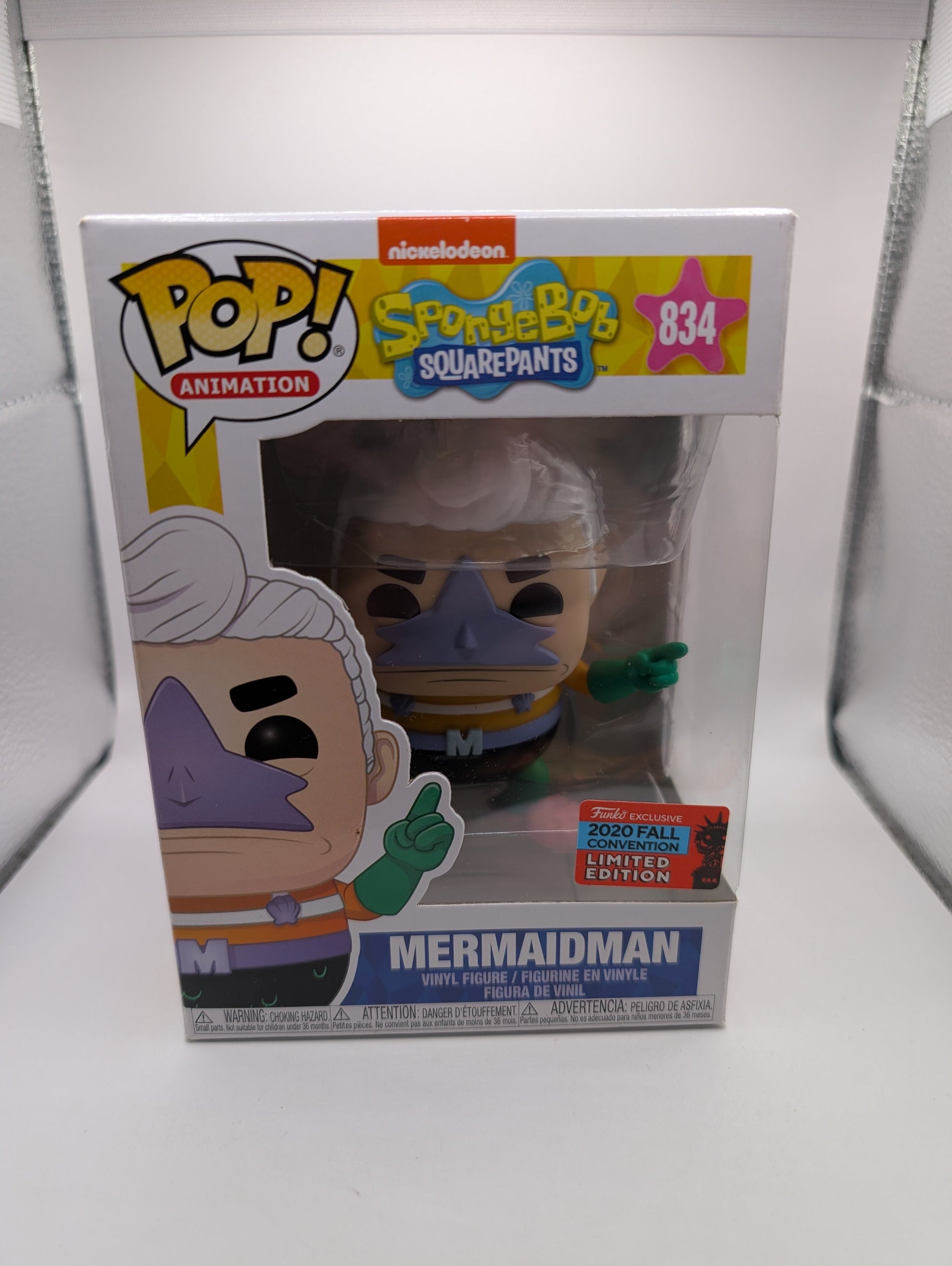 FUNKO POP! VINYL MERMAID MAN #834 NYCC 2020 FALL CONVENTION FRENLY BRICKS - Open 7 Days