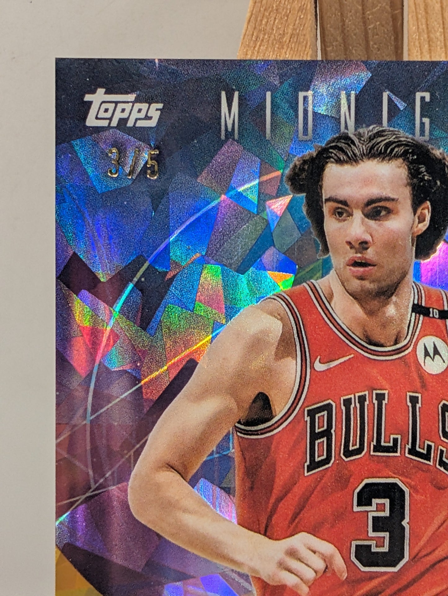 2025 Topps Midnight Josh Giddey # /5 Holo (Bulls) LOW NUMBERED FRENLY BRICKS - Open 7 Days