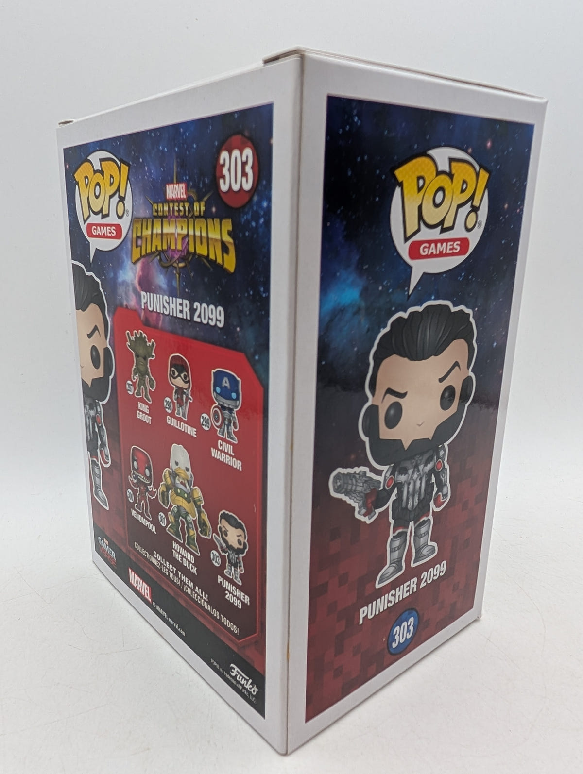 Funko POP! Marvel Contest of Champions Punisher 2099 #303, photo 6 image 6