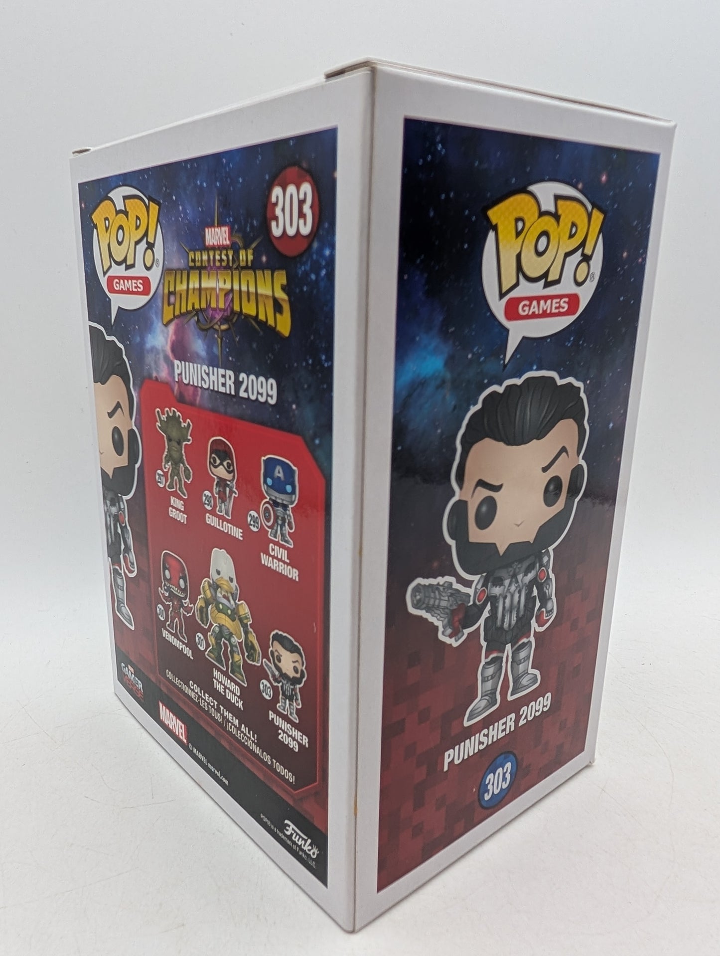 Funko POP! Marvel Contest of Champions Punisher 2099 #303