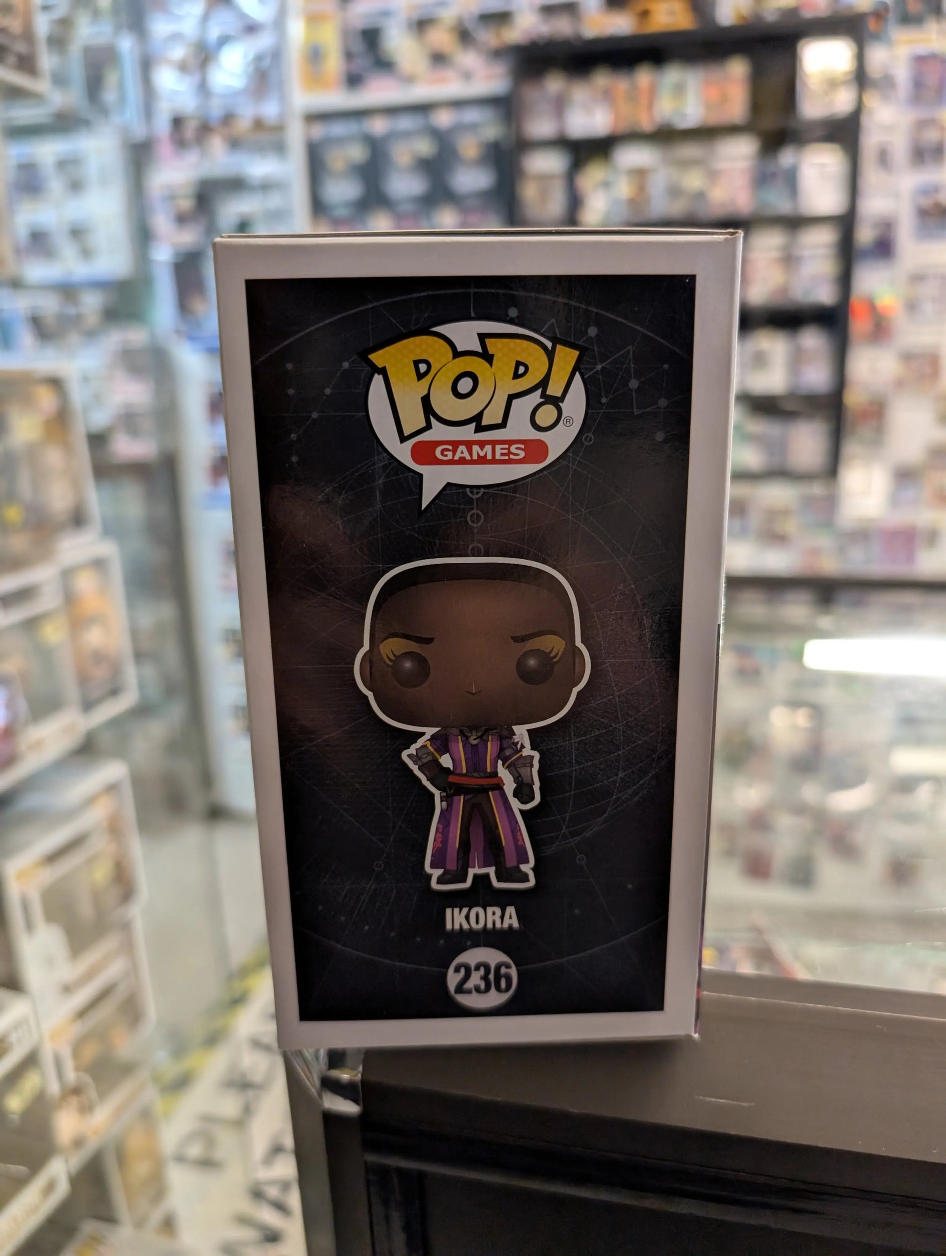 Ikora Pop 236 - Games - Destiny Funko Pop! 2017 Vaulted FRENLY BRICKS - Open 7 Days