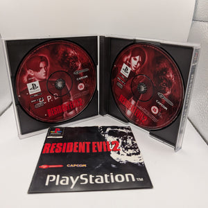 Resident Evil 2 PS1 Platinum Survival Horror 1999 | PAL | TESTED | CAPCOM FRENLY BRICKS - Open 7 Days
