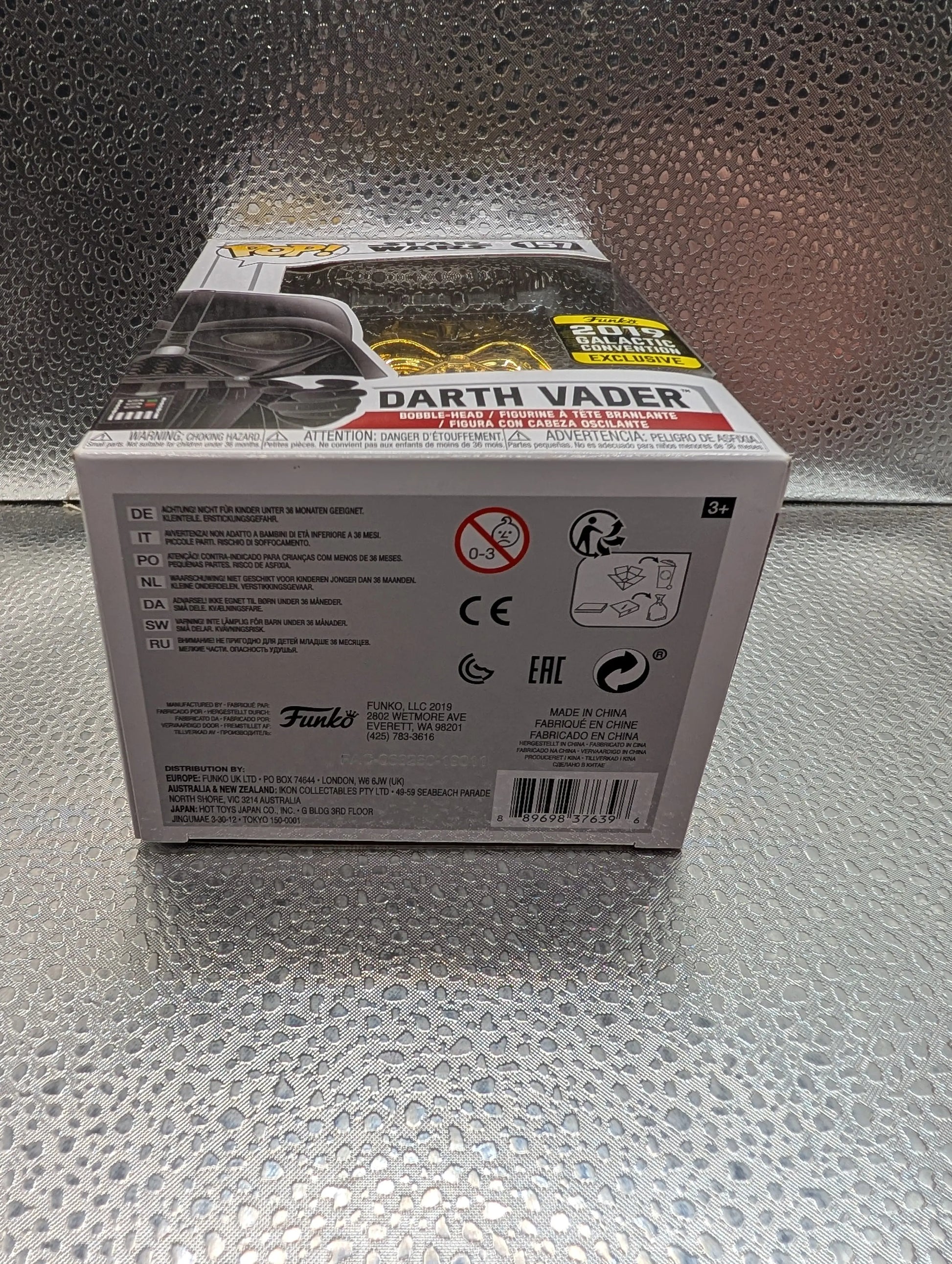 FUNKO Pop Vinyl Darth Vader Gold Star Wars #157 FRENLY BRICKS - Open 7 Days