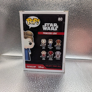 FUNKO Pop Vinyl Princess Leia Star Wars #80 FRENLY BRICKS - Open 7 Days