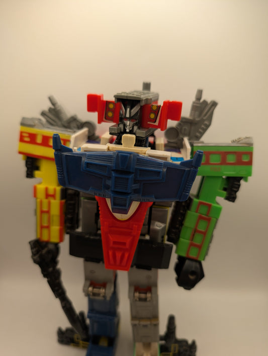 Transformers G1 RAIDEN trainbot bootleg ko figure Complete FRENLY BRICKS - Open 7 Days