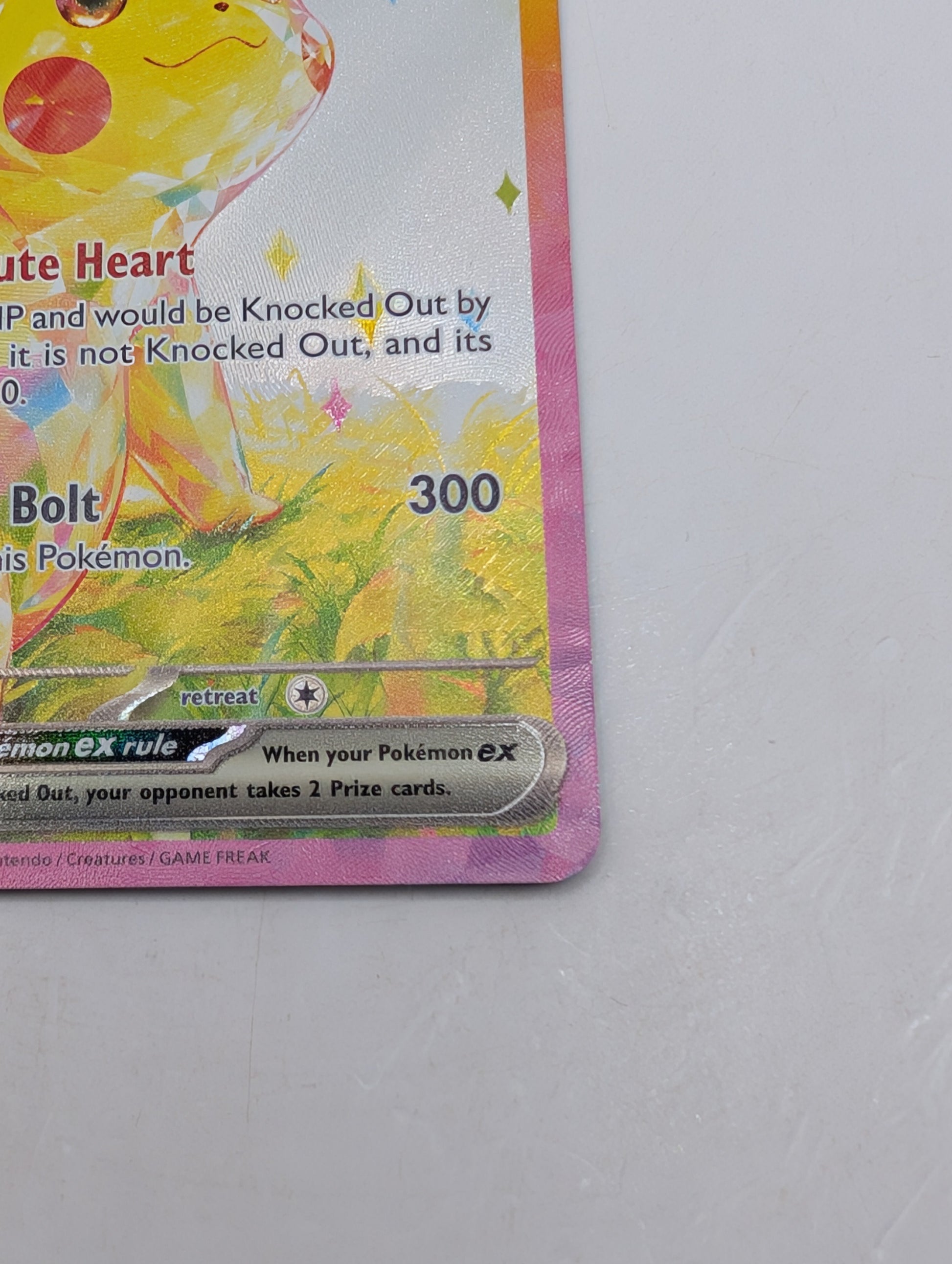 Pokémon Pikachu ex 238/191 SV08 Surging Sparks Special Illustration Rare FRENLY BRICKS - Open 7 Days