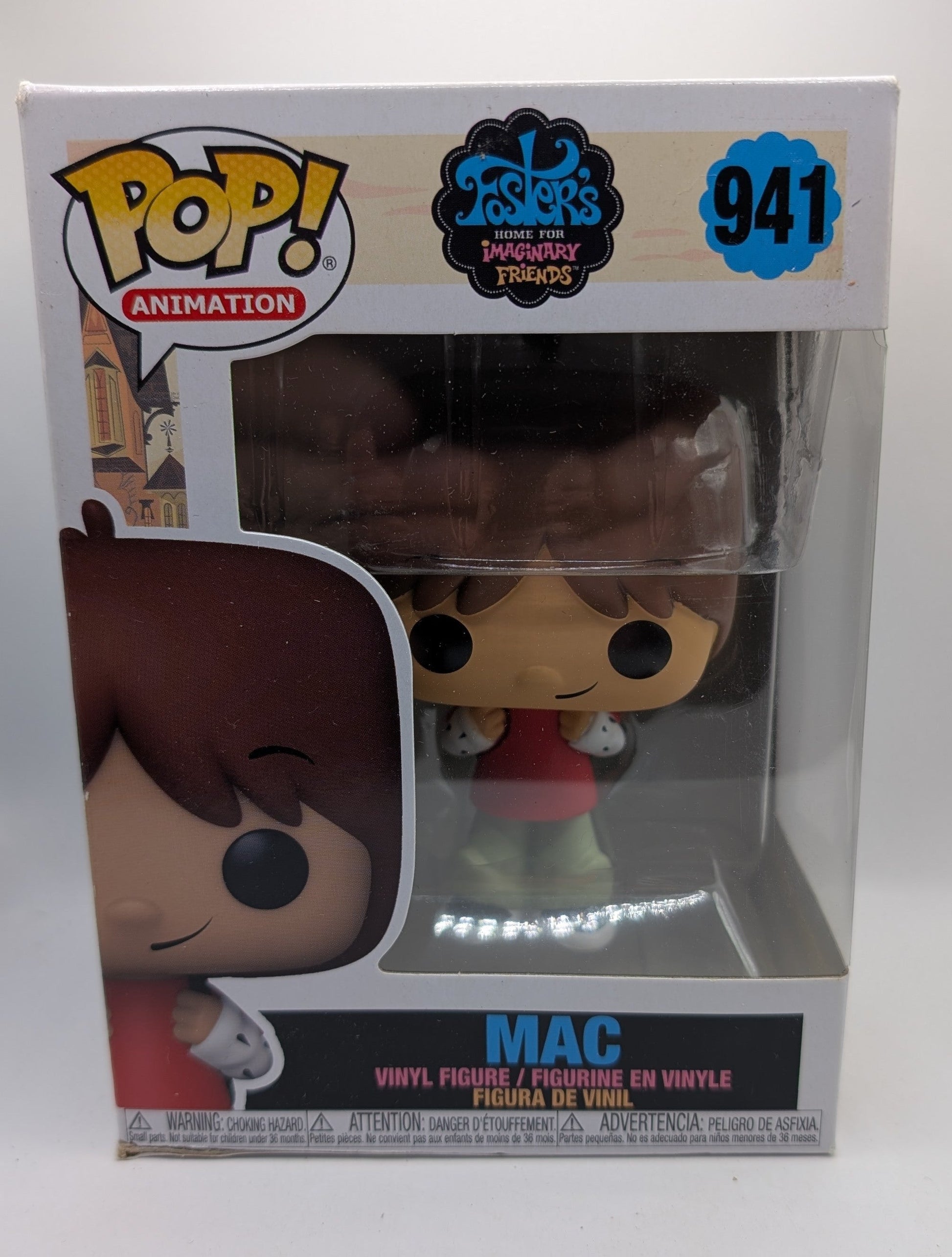 Fosters Home For Imaginary Friends - Mac #941 - Funko Pop! Vinyl - New FRENLY BRICKS - Open 7 Days