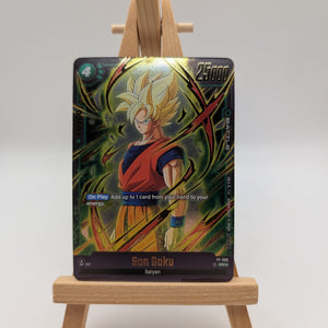 Dragon Ball Super Card Game: Fusion World Son Goku FP-008 PR Sealed Winner Pre-R FRENLY BRICKS - Open 7 Days