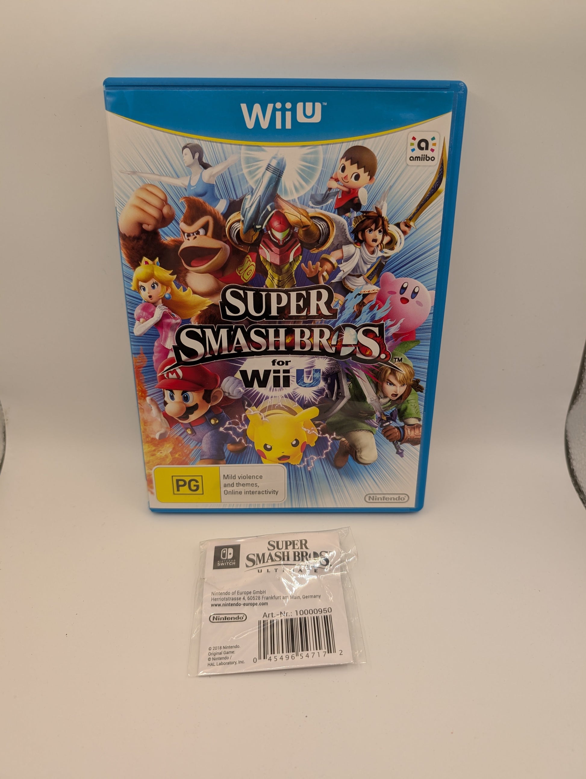 Super Smash Bros For Wii U Nintendo PG Fighting PAL FRENLY BRICKS - Open 7 Days