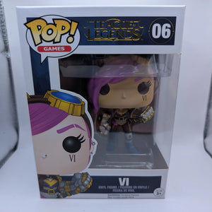League of Legends #06 Vi Funko Pop! VAULTED Rare FRENLY BRICKS - Open 7 Days