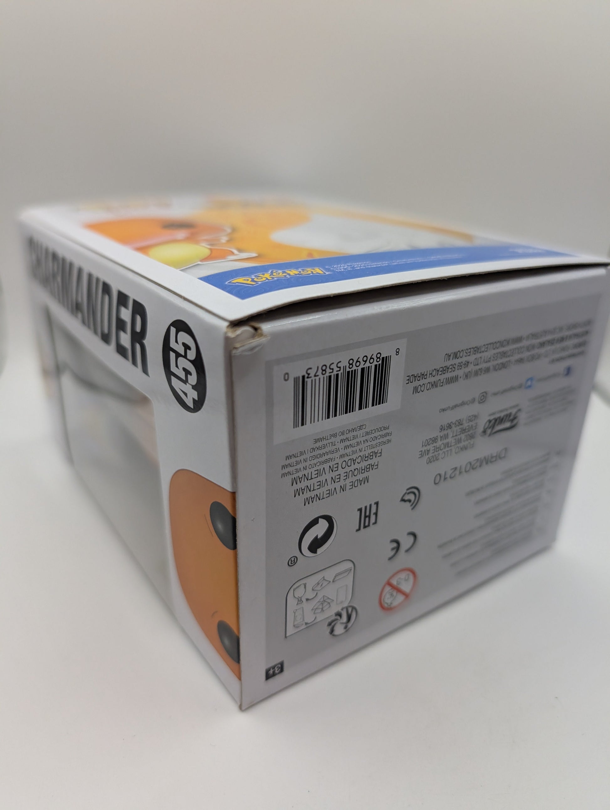 POKEMON CHARMANDER #455 DIAMOND 2021 CONVENTION EXCLUSIVE POP VINYL FRENLY BRICKS - Open 7 Days