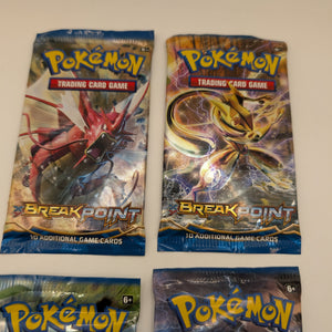 XY BREAKPoint - Sealed 4 Booster Pack Art Set - Pokémon XY TCG FRENLY BRICKS - Open 7 Days
