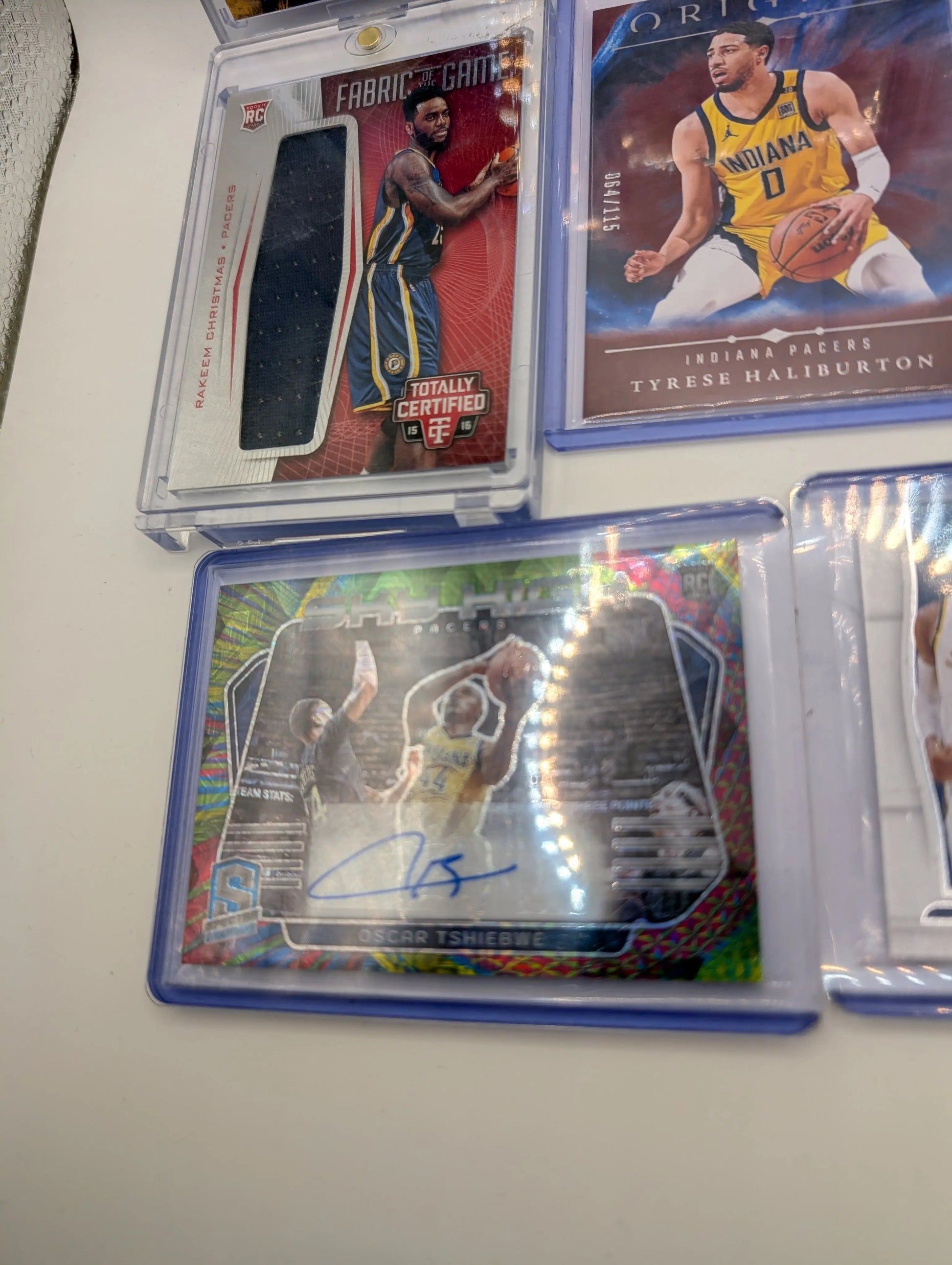 Indiana Pacers NBA Basketball Card Lot, Rookies, Patch, Auto, Tyrese Haliburton FRENLY BRICKS - Open 7 Days