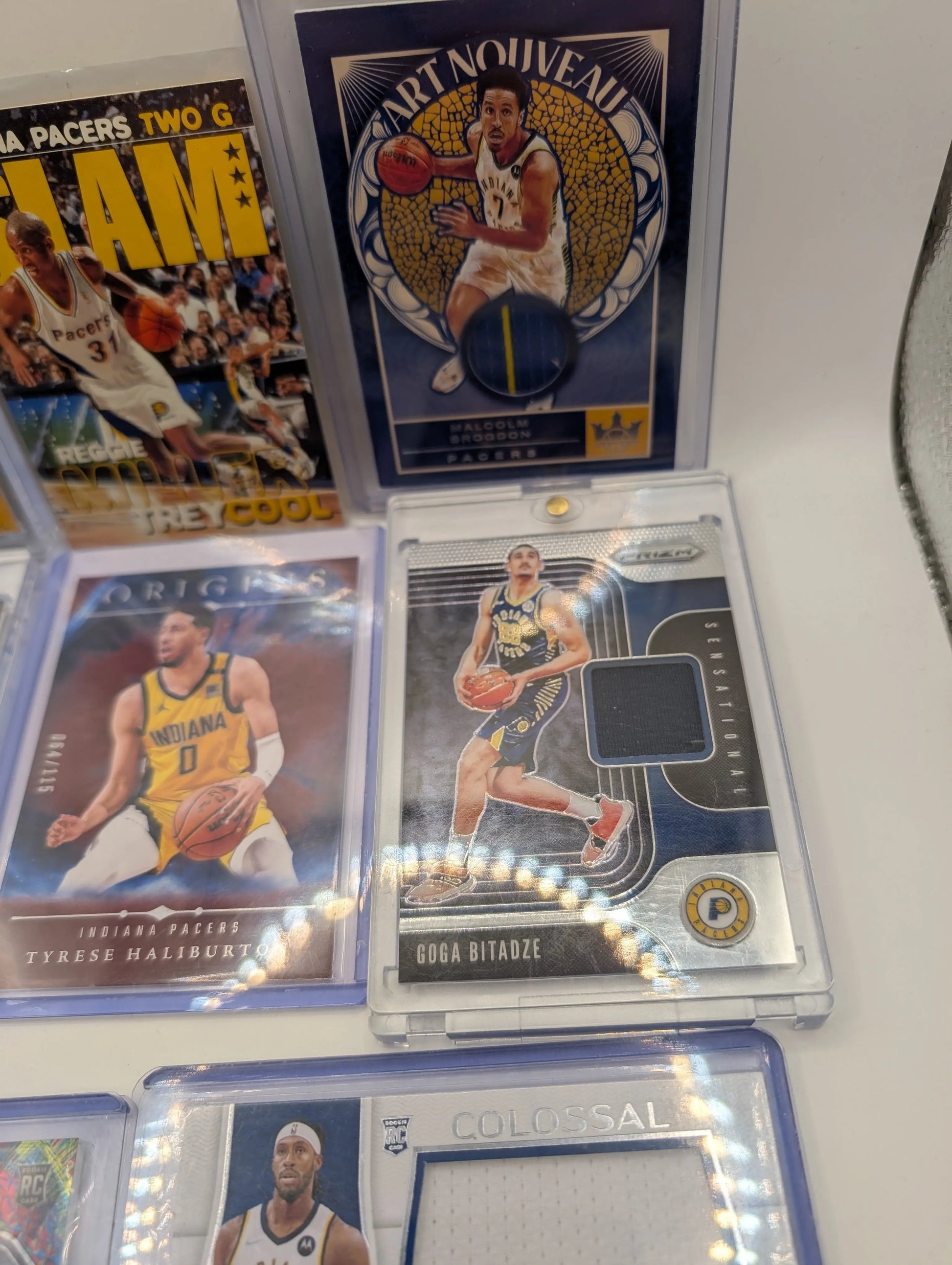 Indiana Pacers NBA Basketball Card Lot, Rookies, Patch, Auto, Tyrese Haliburton FRENLY BRICKS - Open 7 Days