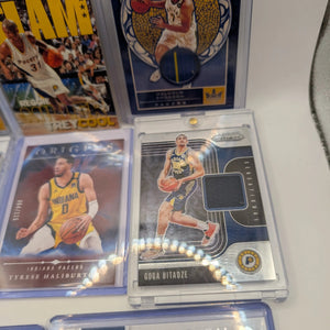 Indiana Pacers NBA Basketball Card Lot, Rookies, Patch, Auto, Tyrese Haliburton FRENLY BRICKS - Open 7 Days