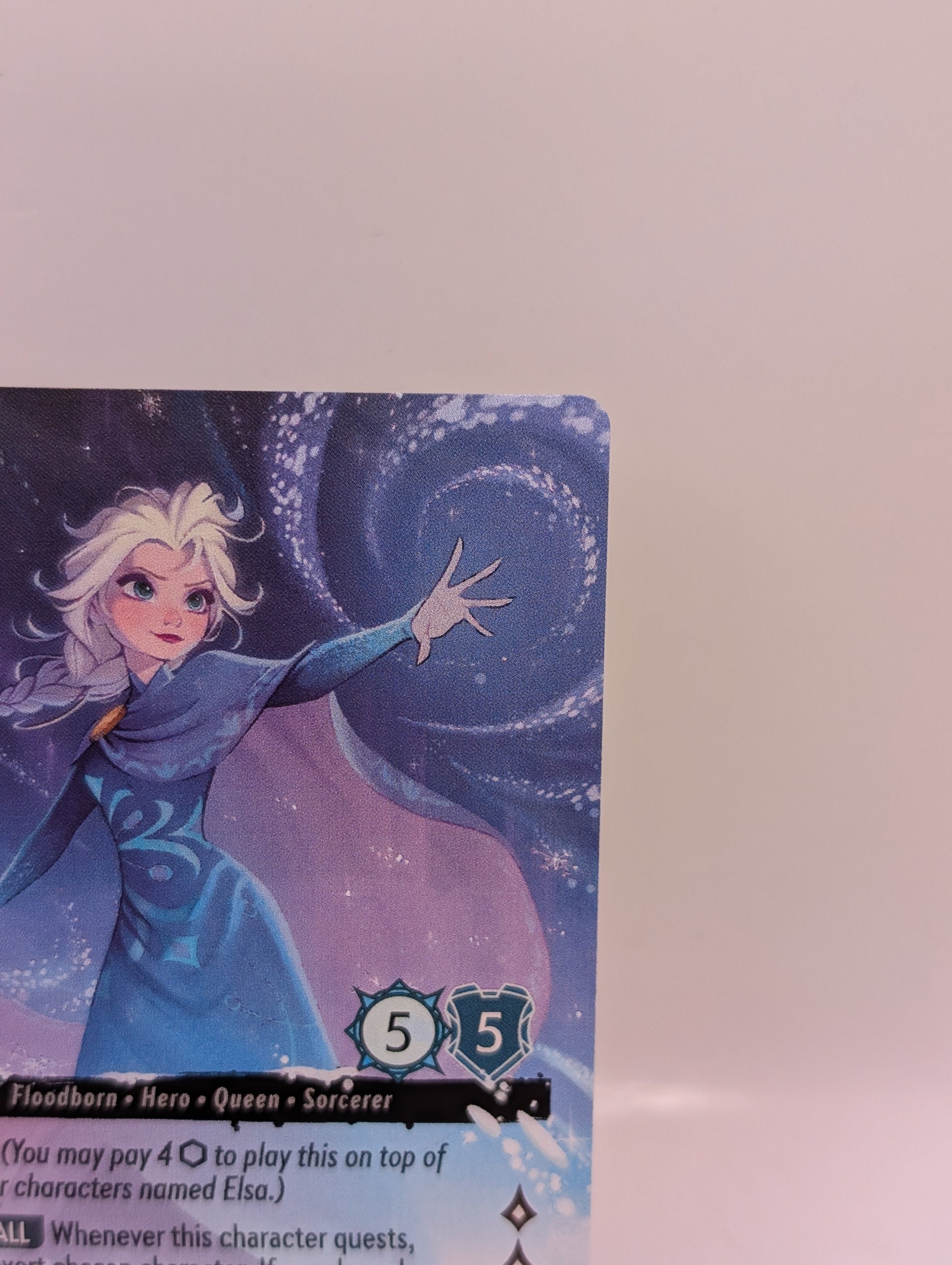Disney Lorcana Elsa - Ice Maker non-foil Promo DLC Challenge 6/C2 EN 7 FRENLY BRICKS - Open 7 Days