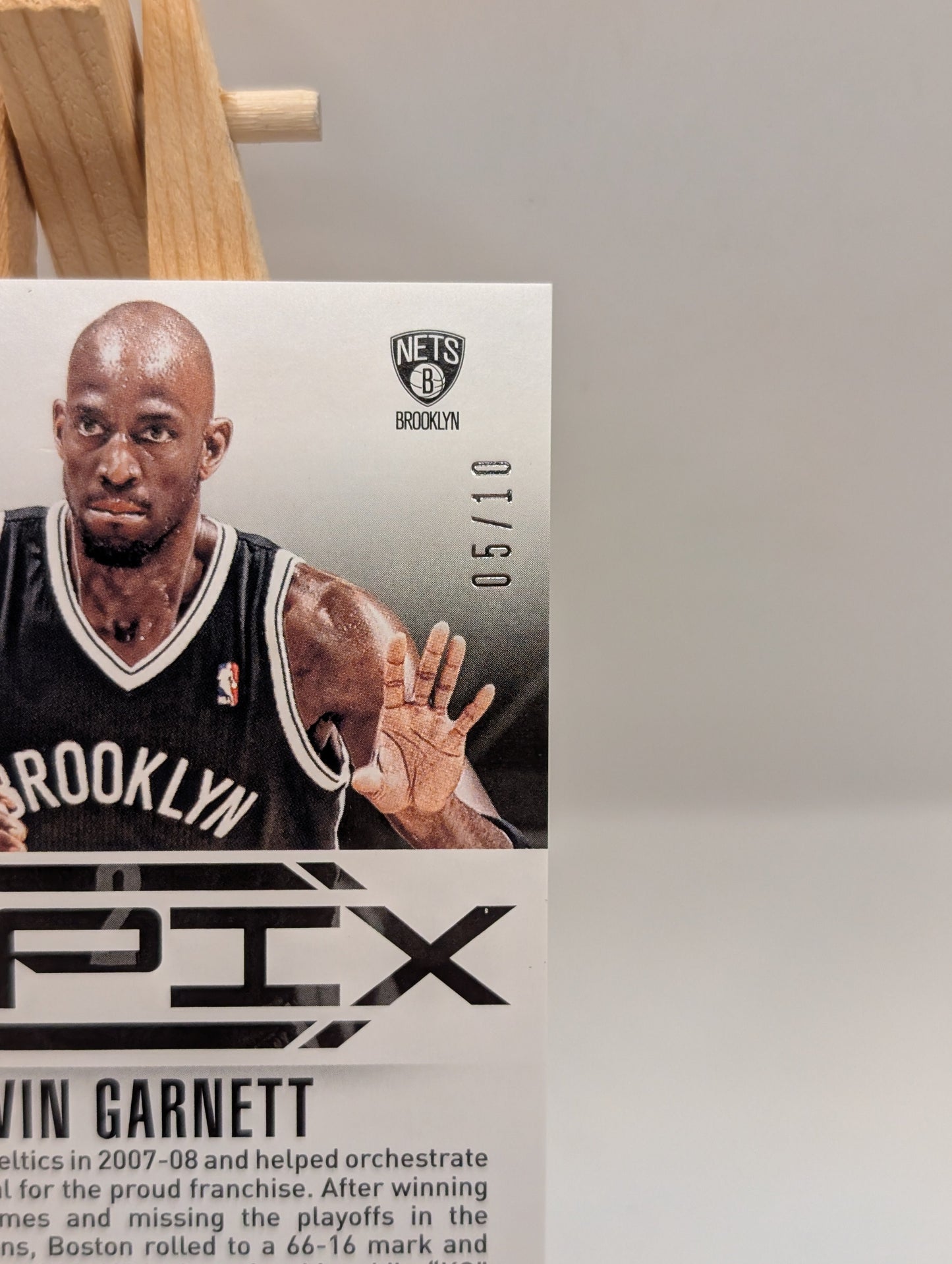 2014-15 Totally Certified Kevin Garnett EPIX Play Memorabilia Jersey Gold #/10 FRENLY BRICKS - Open 7 Days