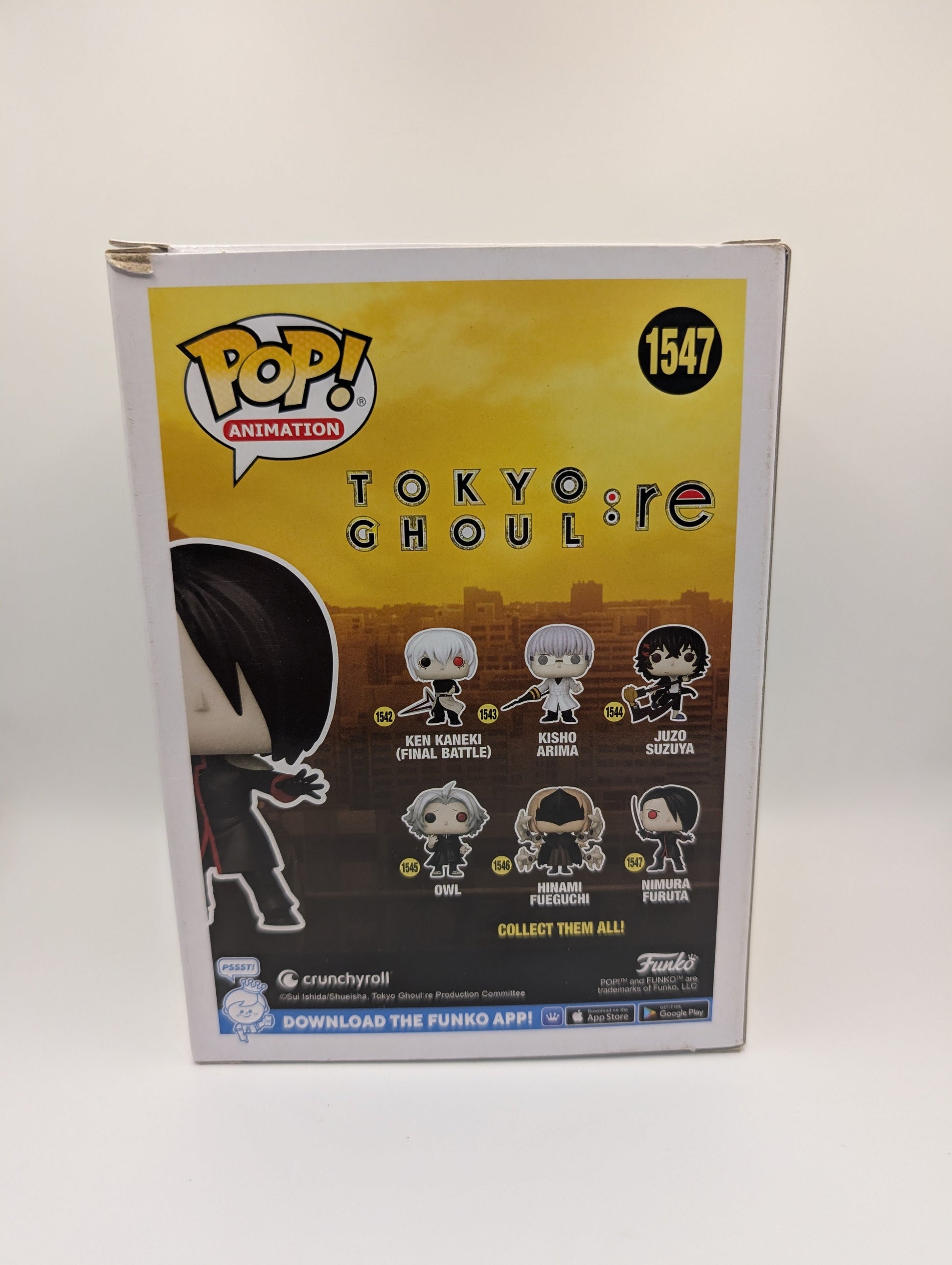Tokyo Ghoul Re - Nimura Furuta - #1547 - Pop! Vinyl FRENLY BRICKS - Open 7 Days
