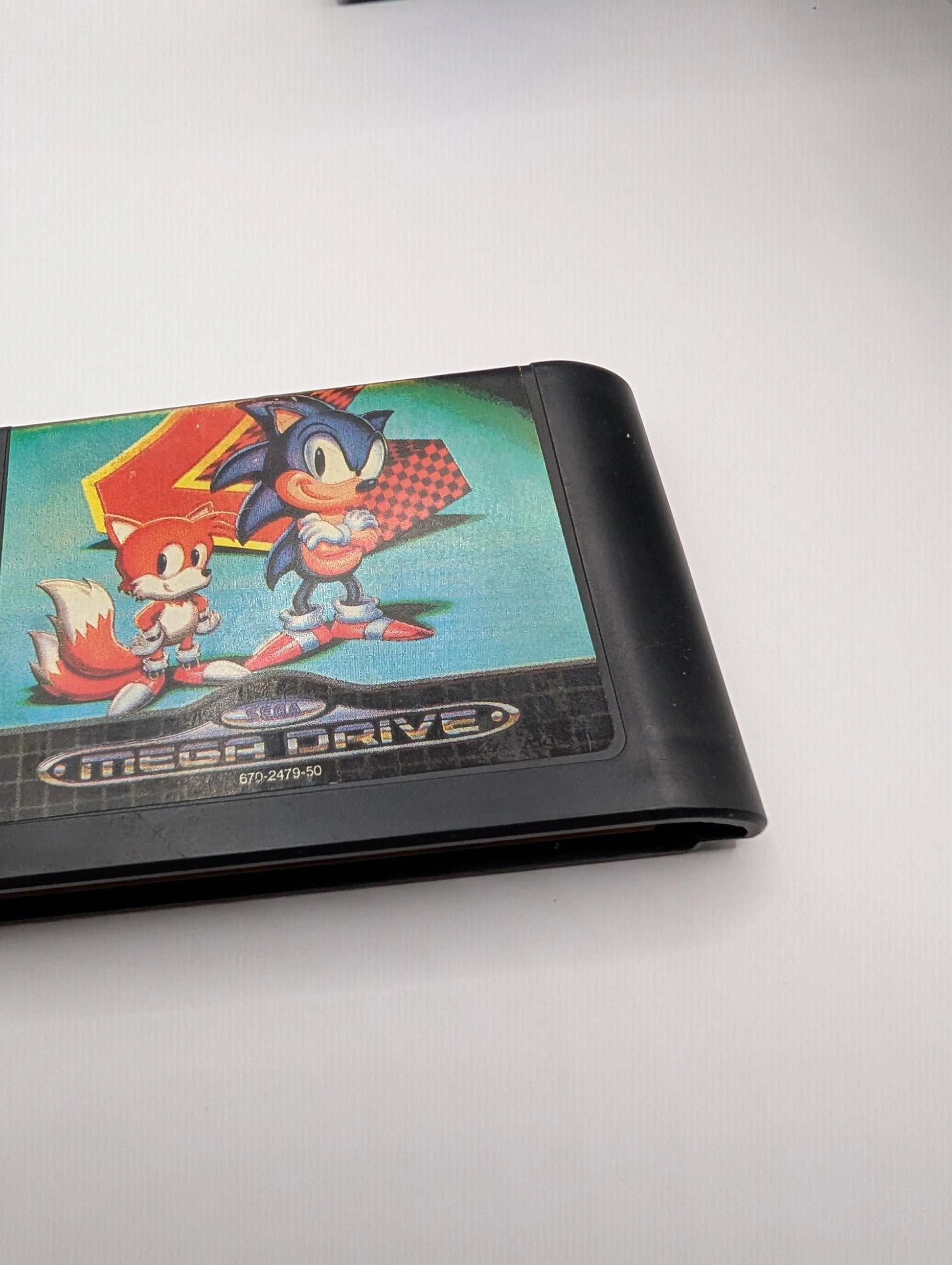 Sega Mega Drive SMD - Sonic The Hedgehog 2 - Cart + Box + Manual USED PAL FRENLY BRICKS - Open 7 Days