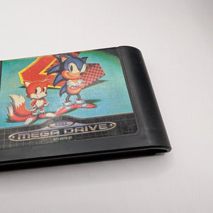 Sega Mega Drive SMD - Sonic The Hedgehog 2 - Cart + Box + Manual USED PAL FRENLY BRICKS - Open 7 Days