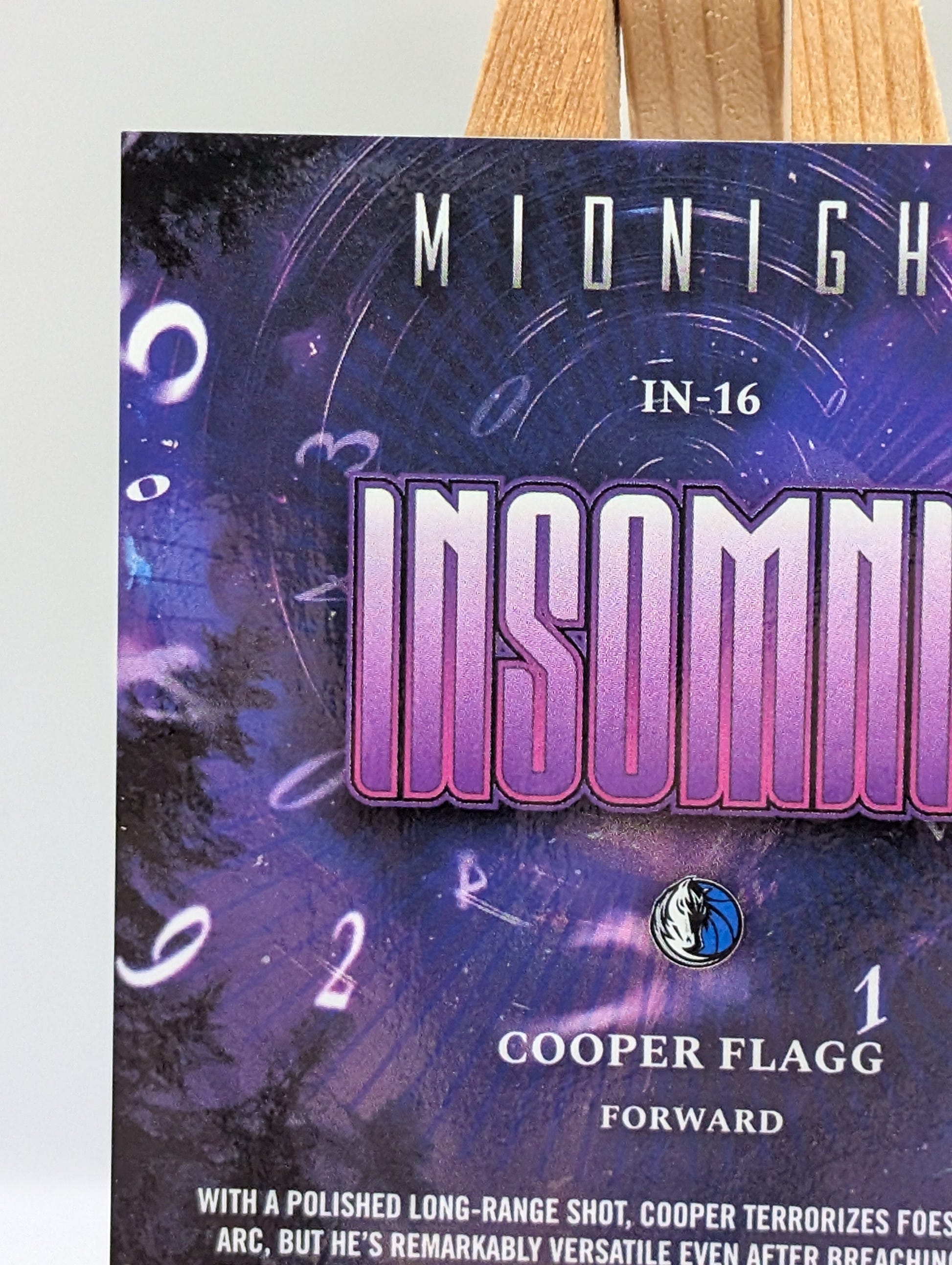 2025-26 Topps Midnight - INSOMNIA Cooper Flagg RC /99 #IN-16 FRENLY BRICKS - Open 7 Days image 8