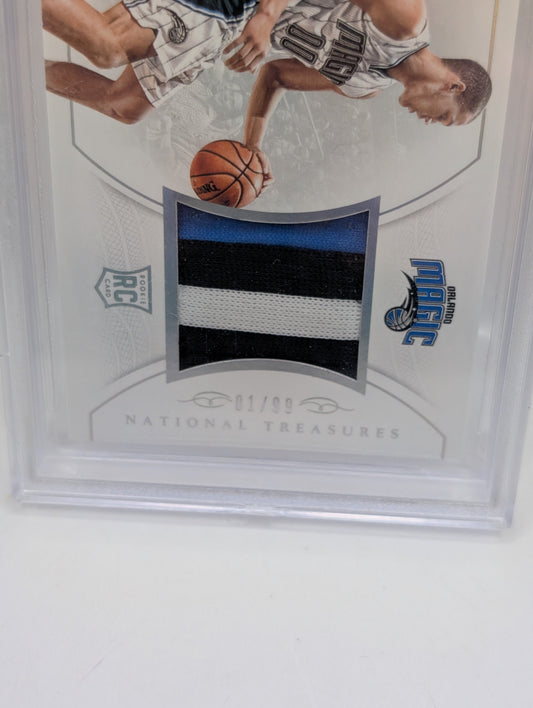 2014-15 Aaron Gordon Rookie National Treasures Patch /99 BGS 9.5 FRENLY BRICKS - Open 7 Days