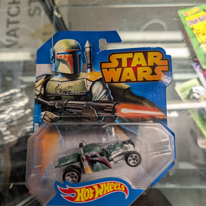 2014 Hot Wheels Star Wars BOBA FETT FRENLY BRICKS - Open 7 Days