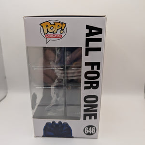 Funko Pop My Hero Academia All for One 646 Special Edition Vinyl FRENLY BRICKS - Open 7 Days