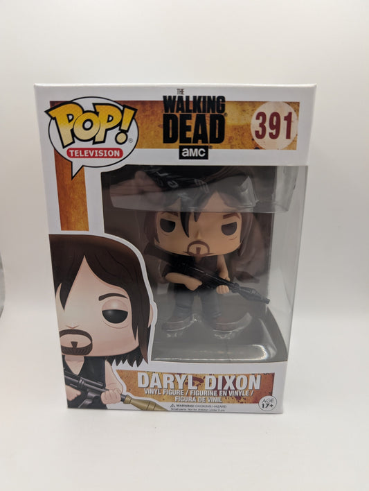 Funko Pop! Vinyl: The Walking Dead - Daryl Dixon - (w/ Rocket Launcher) #391 FRENLY BRICKS - Open 7 Days