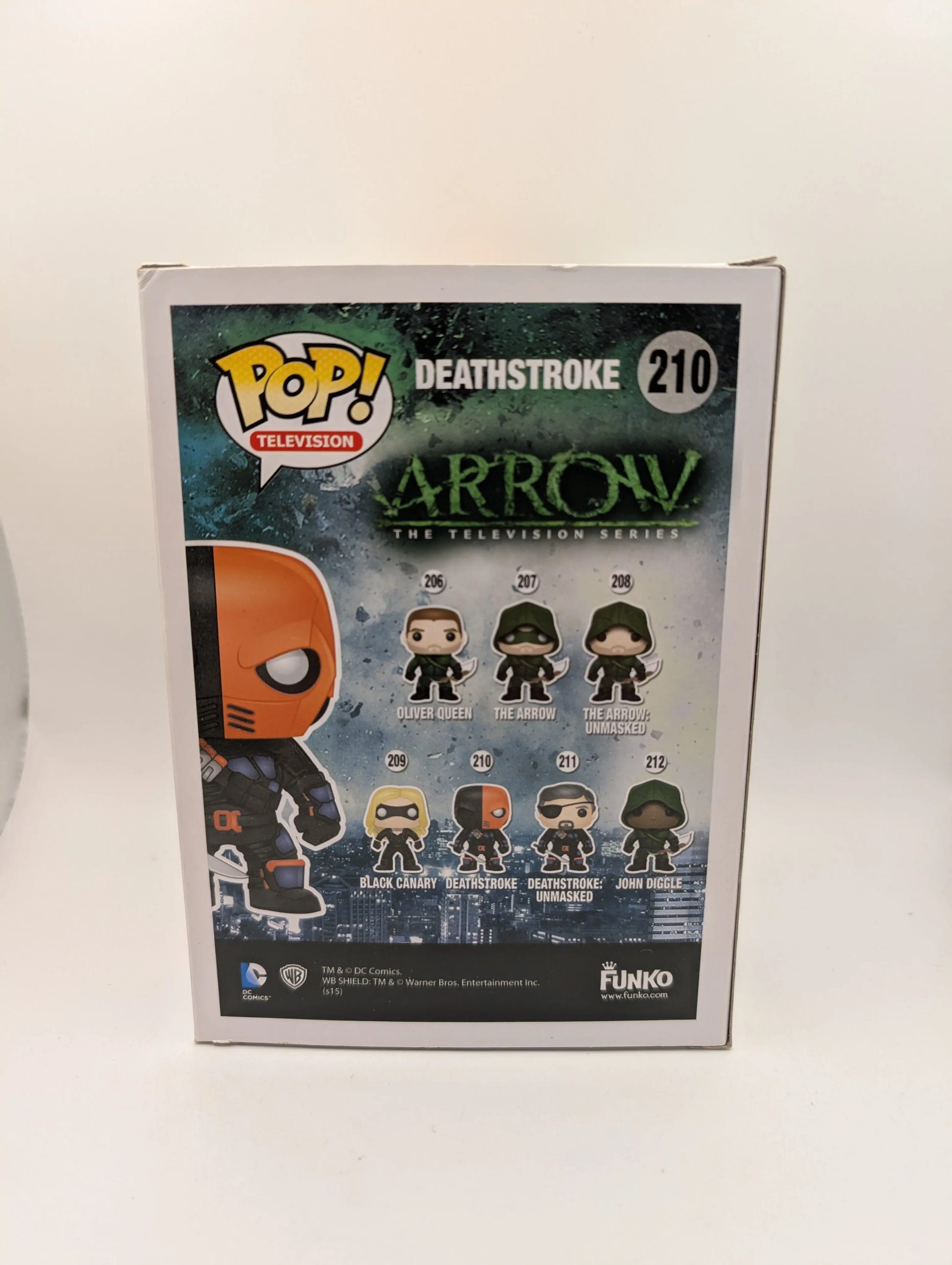 Funko Pop! TV: Arrow - Deathstroke #210 Vinyl Figure FRENLY BRICKS - Open 7 Days image 3