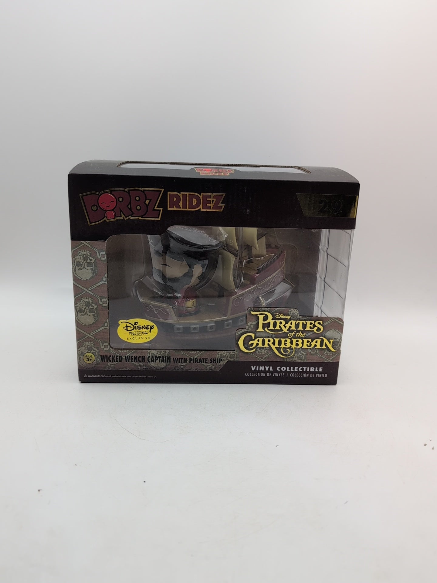 Disney Pirates of The Caribbean Dorbz Ridez #29 Wicked Wench Captain Pirate Ship image 11