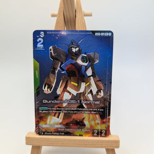 GD02-021: Gundam AGE-1 Normal (Alternative Art) R+ FRENLY BRICKS - Open 7 Days