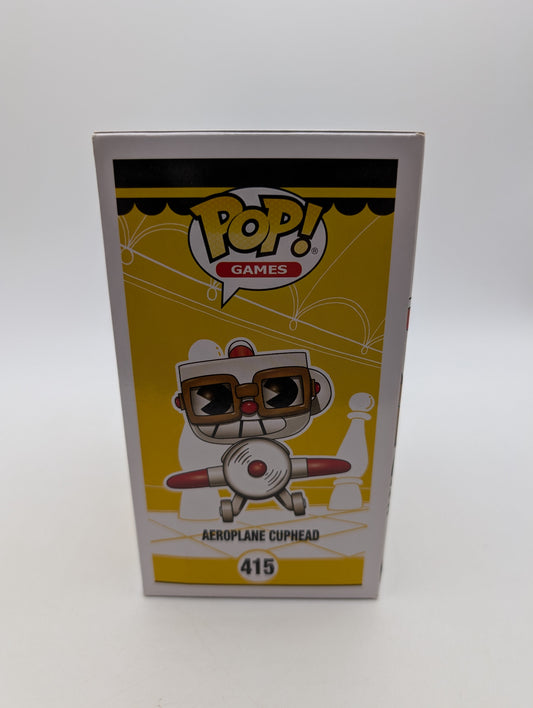 Games Funko Pop - Aeroplane Cuphead - Cuphead - No. 415 FRENLY BRICKS - Open 7 Days