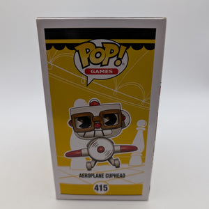 Games Funko Pop - Aeroplane Cuphead - Cuphead - No. 415 FRENLY BRICKS - Open 7 Days