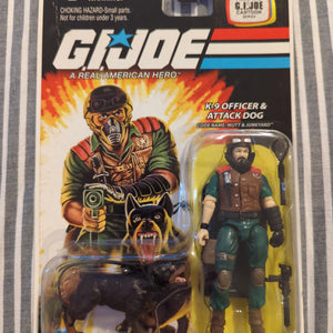 Hasbro G.I. Joe 25th Anniversary Mutt & Junkyard Cartoon Series Action Figure FRENLY BRICKS - Open 7 Days