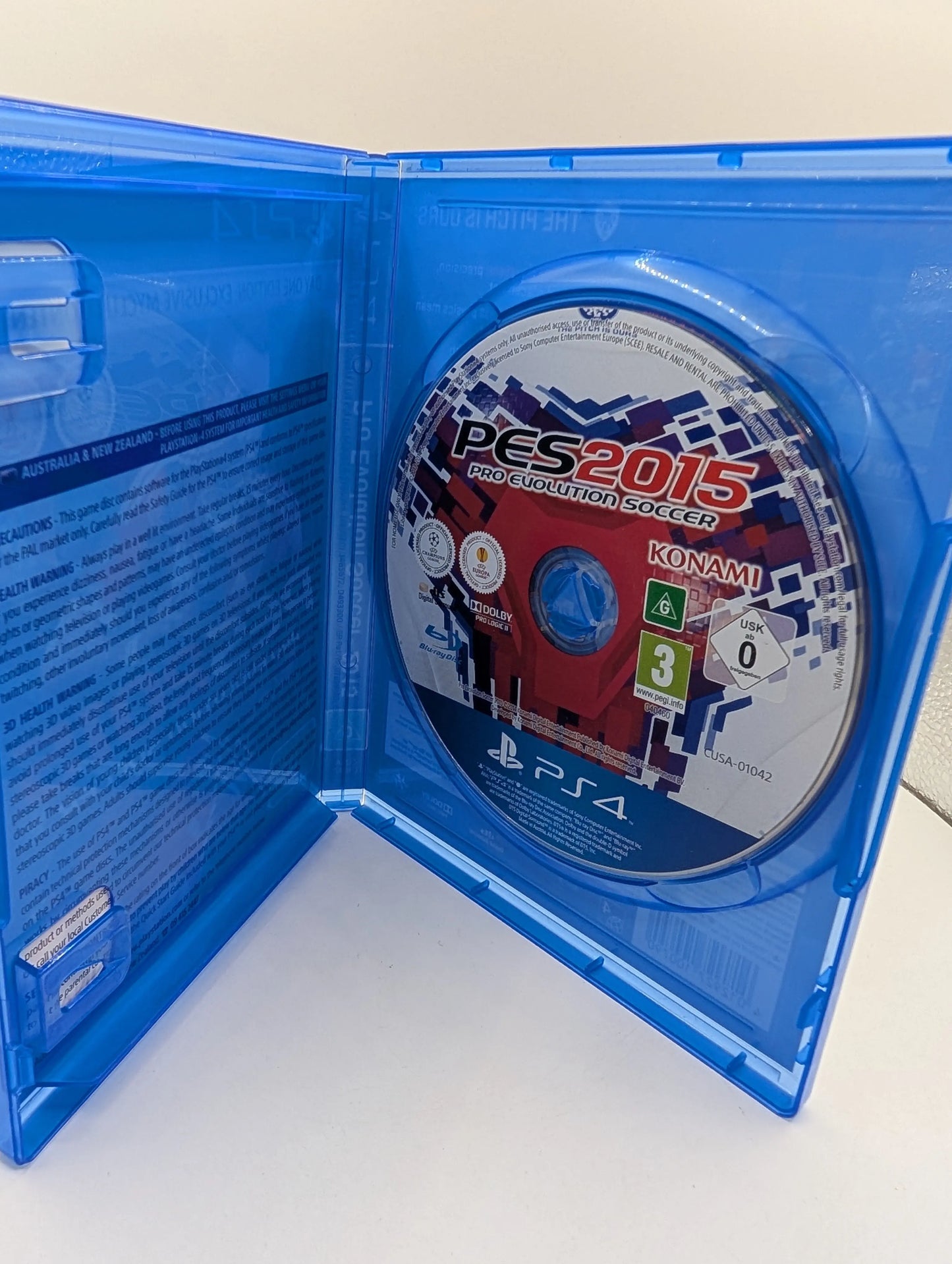Pro Evolution Soccer PES 2015 - Sony PlayStation 4 PS4 Game FRENLY BRICKS - Open 7 Days