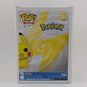 Funko POP! Games Pokémon #553 Pikachu Flocked Special Edition Vinyl Collectable FRENLY BRICKS - Open 7 Days