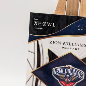 2021-22 Panini Select Zion Williamson X-Factor Jersey GU Patch Auto Silver /99 FRENLY BRICKS - Open 7 Days