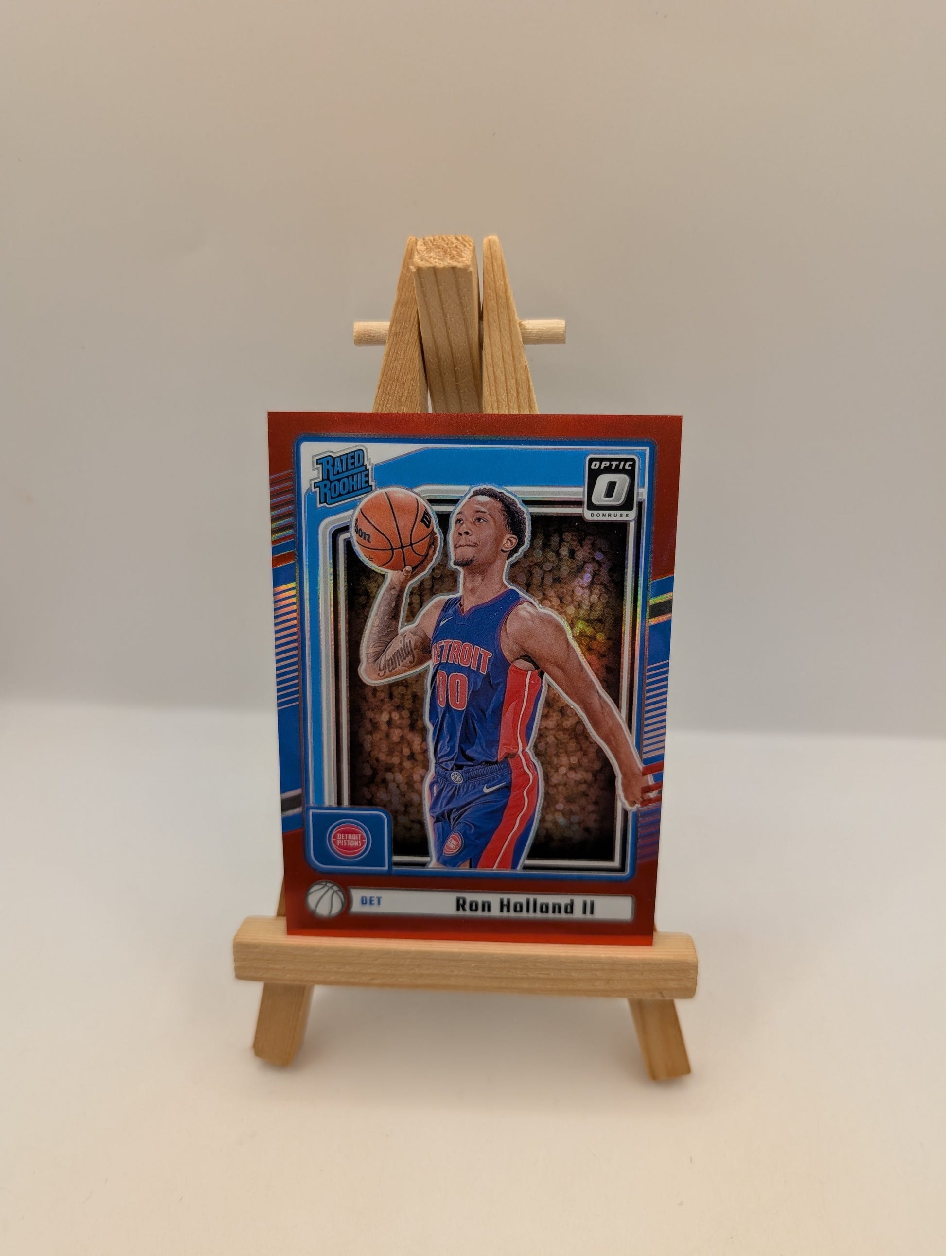 2024-25 Donruss Optic Preview Ron Holland II Rated Rookie Red #236 /25 FRENLY BRICKS - Open 7 Days image 1