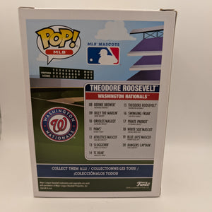 Theodore Roosevelt 15 ~ MLB Mascots: Washington Nationals ~ Funko Pop Vinyl FRENLY BRICKS - Open 7 Days