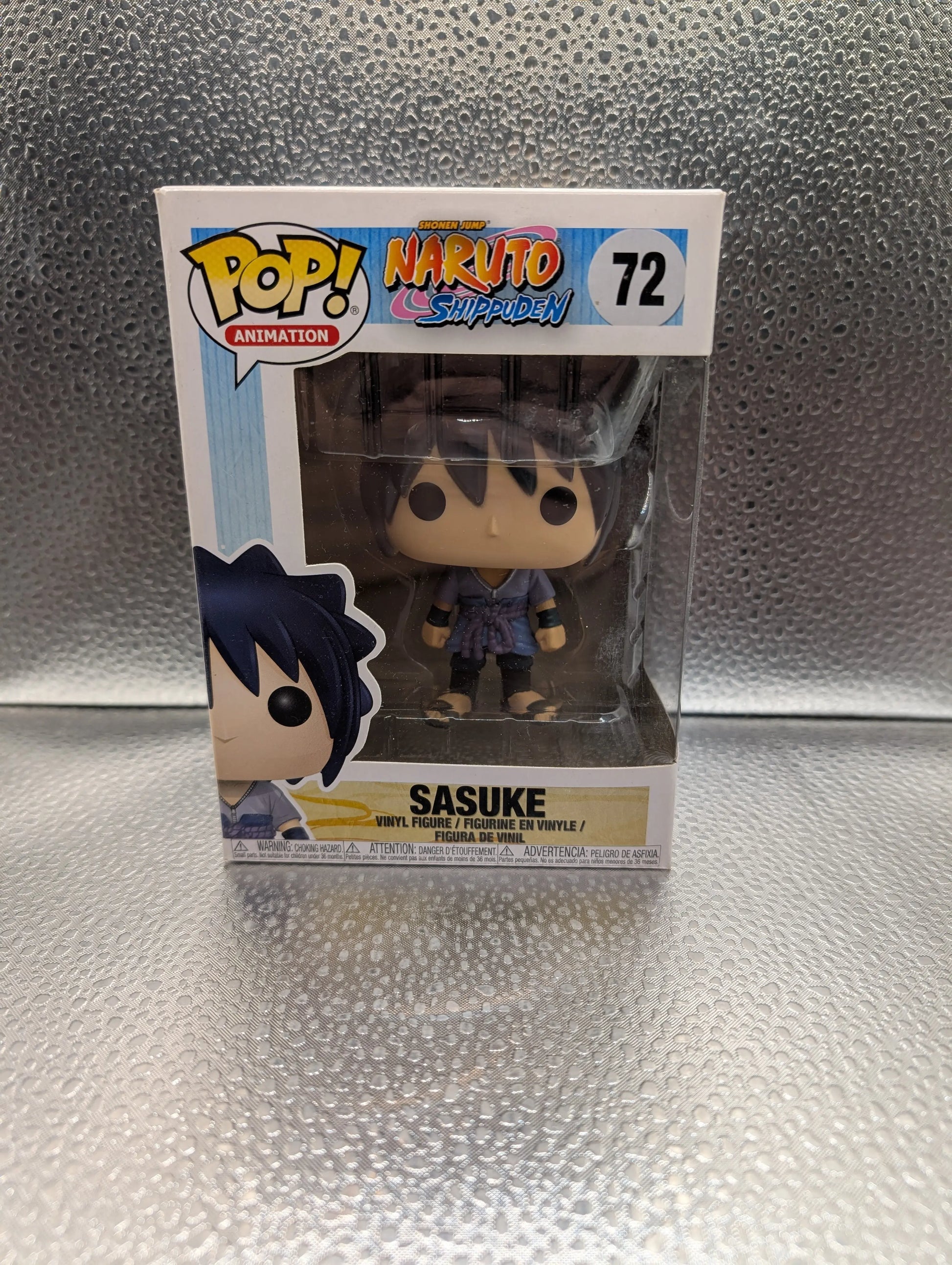 FUNKO Pop Vinyl Sasuke Naruto #72 FRENLY BRICKS - Open 7 Days