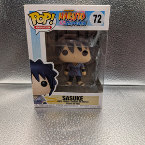 FUNKO Pop Vinyl Sasuke Naruto #72 FRENLY BRICKS - Open 7 Days