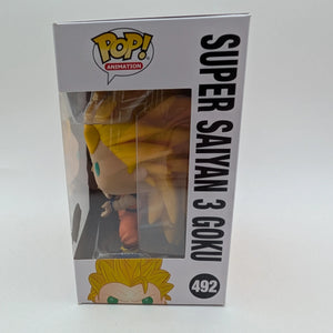Funko Pop Vinyl Dragon Ball Z 492 Super Saiyan 3 Goku 2018 FRENLY BRICKS - Open 7 Days