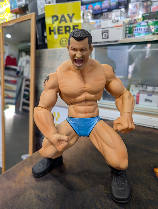 WWE RING GIANT DELUXE WRESTLING ACTION FIGURE LARGE WRESTLER FIGURINE WWF FRENLY BRICKS - Open 7 Days