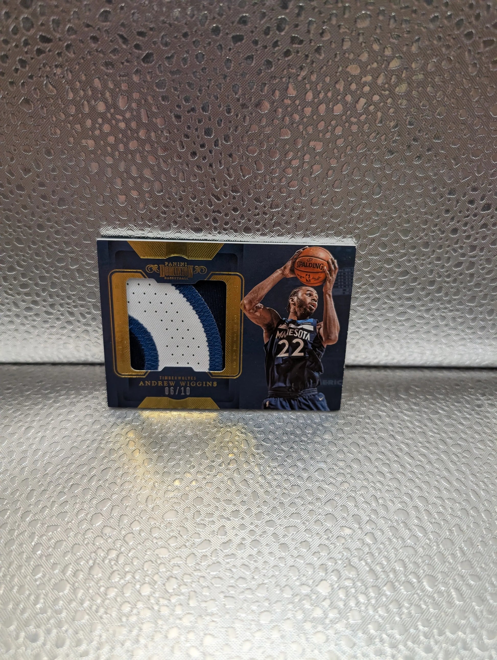2018-19 Panini Dominion ANDREW WIGGINS Minnesota Timberwolves Patch /10 FRENLY BRICKS - Open 7 Days