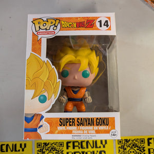 Goku Super Saiyan Dragon Ball Z Anime Funko Pop #14 Vaulted FRENLY BRICKS - Open 7 Days