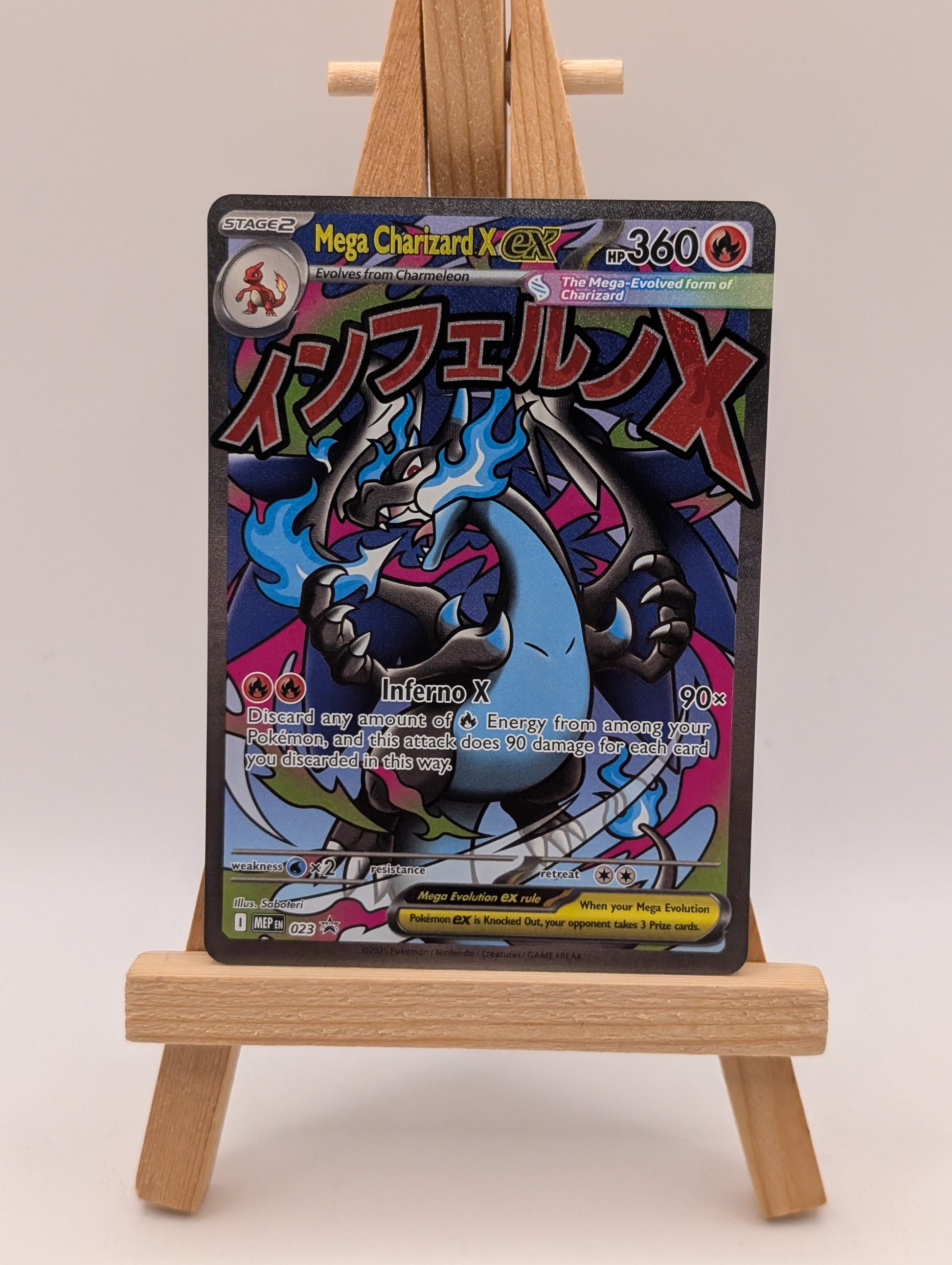 Mega Charizard X ex MEP023 & Oricorio ex MEP024 -Black Star Promo FRENLY BRICKS - Open 7 Days